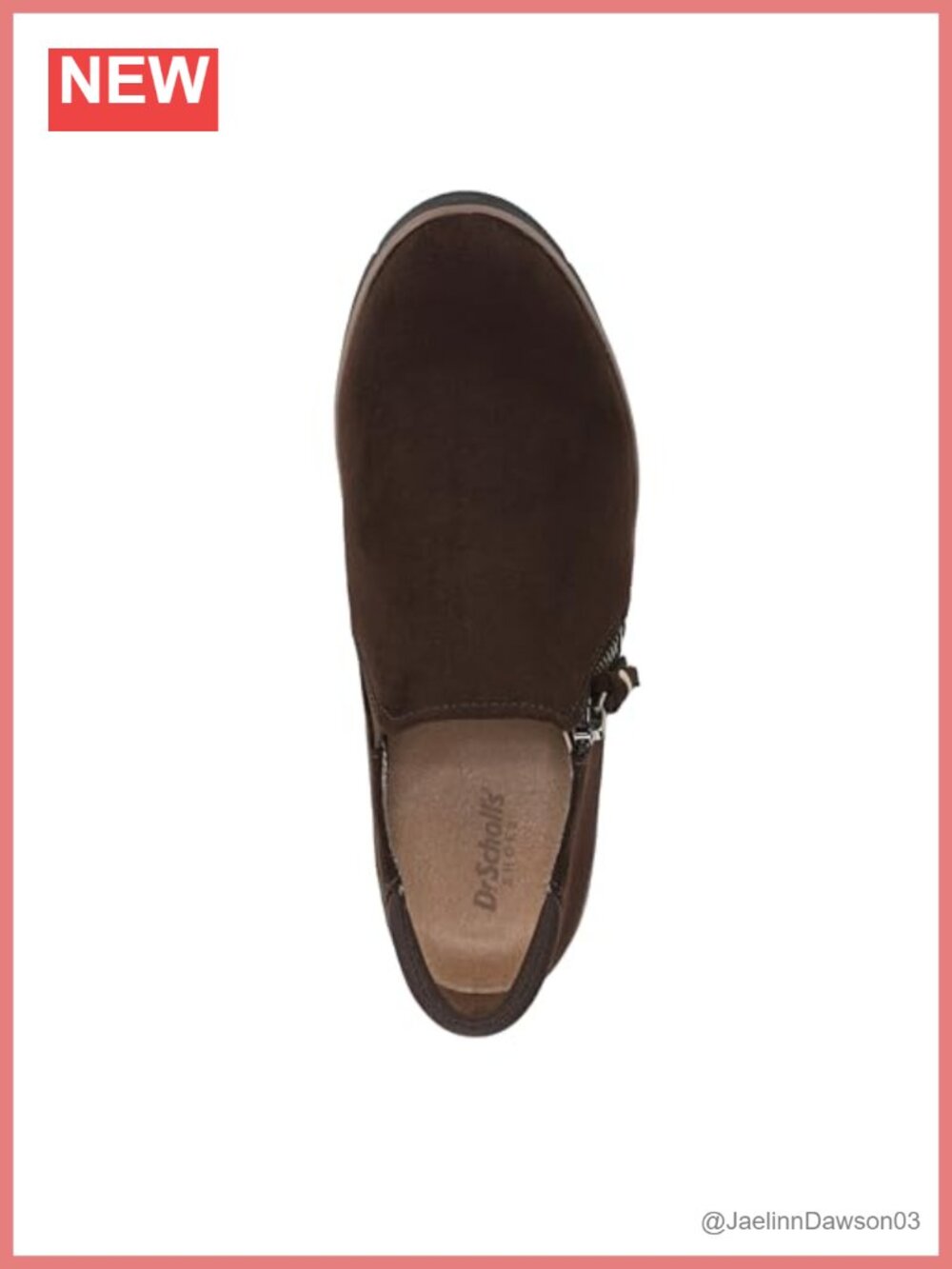 Women's Slip-On Loafers with Side Zipper, Comfortable Casual Shoes - Picture 4 of 6
